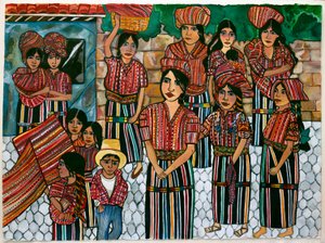 Filles guatémaltèques, Solola - Hilary Simon