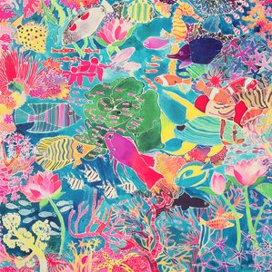 Arc-en-ciel sous-marin, 1993 - Hilary Simon