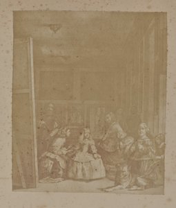 [Gravure de "Las Meninas" par Velazquez] - Hill and Adamson