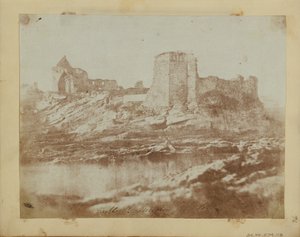 Château de St. Andrews depuis le nord-ouest - Hill and Adamson