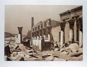 Temple de Vénus Athor, Île de Philae, Égypte - Himely