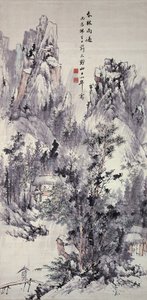 Bois de printemps, pluie passagère - Hine Taizan