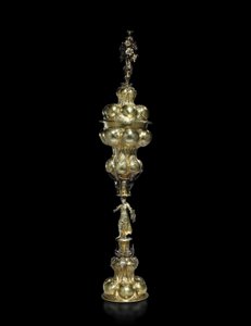 Coupe Minerva de Medingen, vers 1650 (argent et vermeil) - Hinrich Ohmssen