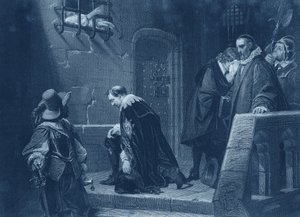 Lord Strafford conduit à l