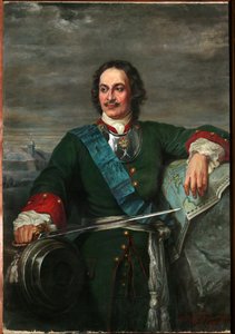 Portrait de Pierre Ier Le Grand (1672-1725) tsar de Russie - Hippolyte Delaroche