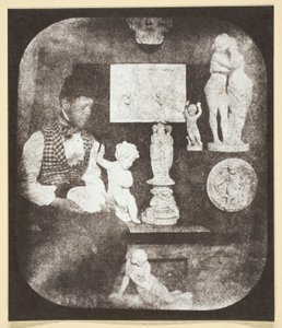 Bayard et ses statuettes - Hippolyte Bayard