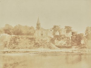 [Église et Chatêau de Saint-Ouen] - Hippolyte Bayard