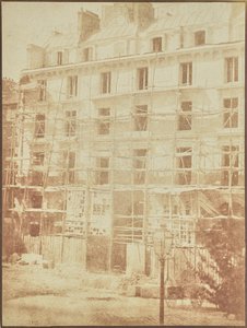 [Construction of the Galerie de la Madeleine, Place de la Madeleine] - Hippolyte Bayard