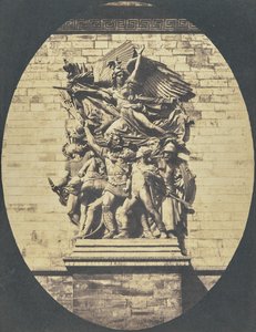 [Detail of "Le Départ de 1792 (or La Marseillaise)" by François Rude, Arc de Triomphe] - Hippolyte Bayard