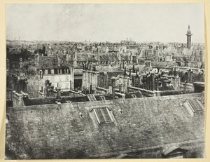 Les Toits de Paris (Vue de la rue Castiglione ?)