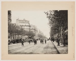 Une rue à Montmartre, Paris, c.1890 - Hippolyte Blancard