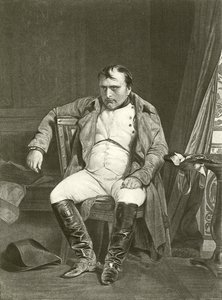 Abdication, Napoléon à Fontainebleau - Hippolyte Delaroche