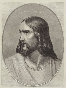 Tête du Sauveur - Hippolyte Delaroche