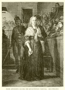 Marie-Antoinette quittant le tribunal révolutionnaire - Hippolyte Delaroche