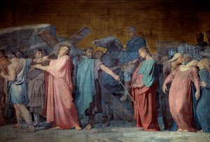 Christ portant sa croix (détail d