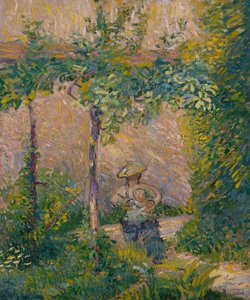 Femme dans le Jardin
