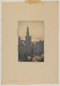 New York, époque Showa - Hiroshi Yoshida