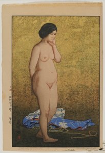 Étude de nu, époque Showa