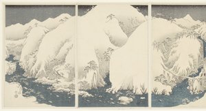 Montagnes et rivières le long de la route de Kiso - Hiroshige (I) , Utagawa
