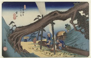 Motoyama - Hiroshige (I) , Utagawa