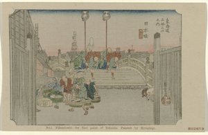 Nihonbashi - Hiroshige (I) , Utagawa