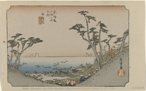 Shirasuka (La Tôkaidô de Hiroshige) - Hiroshige (I) , Utagawa