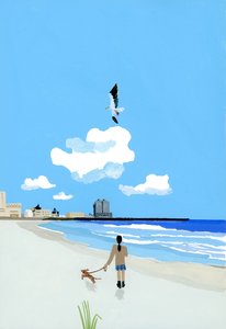 Lycéennes et la mer