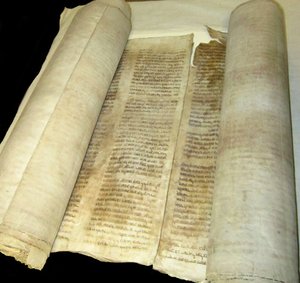 Rouleau de Torah de la communauté juive de Kaifeng, Chine