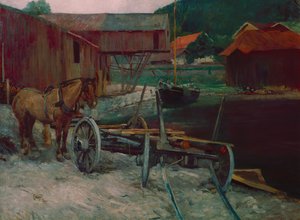 Baie de Sandvik - Hjalmer Eilif Emanuel Peterssen