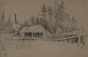 Scierie - Homer Dodge Martin