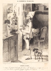 8 heures du matin - Honoré Daumier
