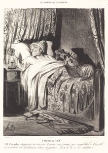 9 heures du soir - Honoré Daumier