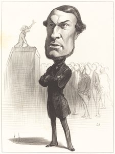 Achille Fould - Honoré Daumier