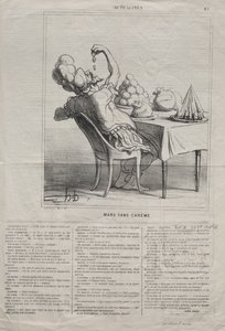 Actualités (No. 43) : Mars sans Carême - Honoré Daumier