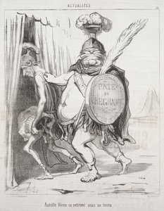 Actualités : Achille se retirant dans sa tente - Honoré Daumier