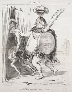 Actualités : Achille se retirant dans sa tente, 1850 - Honoré Daumier