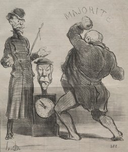 Actualités planche 183 : Tester sa force, 1851