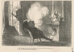 Ah! Comme cette cheminée fume...