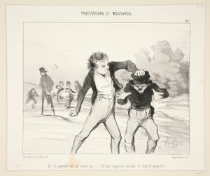 Ah! Tu rapportes tout au maître? - #21 de Professeurs et Moutards - Honoré Daumier
