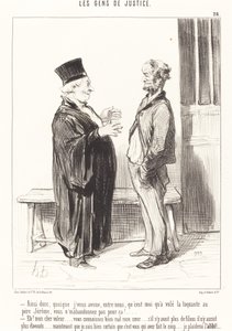 Ainsi donc, quoique je vous avoue... - Honoré Daumier