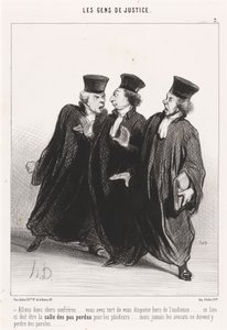 Allons donc, chers confrères... - Honoré Daumier