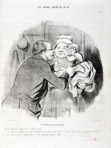 Charivari de 1848 : Série Les beaux jours de la vie - Honoré Daumier