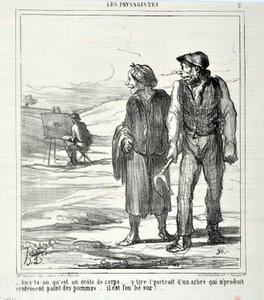Charivari de 1864 : Série LES LANDSAGISTS