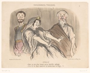 Athalie - Honoré Daumier