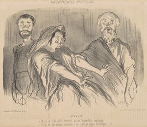 Athalie - Honoré Daumier