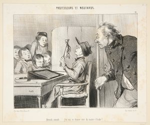 Attends - Honoré Daumier