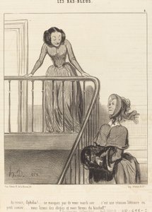 Au revoir, Ophélia!... ne manquez pas... - Honoré Daumier