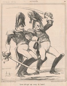 Ayant attrapé un coup de soleil - Honoré Daumier