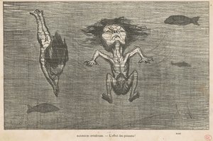 Baigneurs intrépides - Honoré Daumier