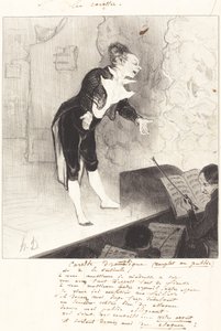 Carotte dramatique - Honoré Daumier